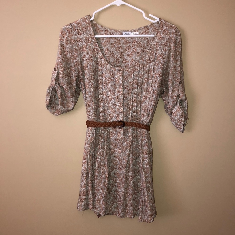 Charming Charlie’s top with belt